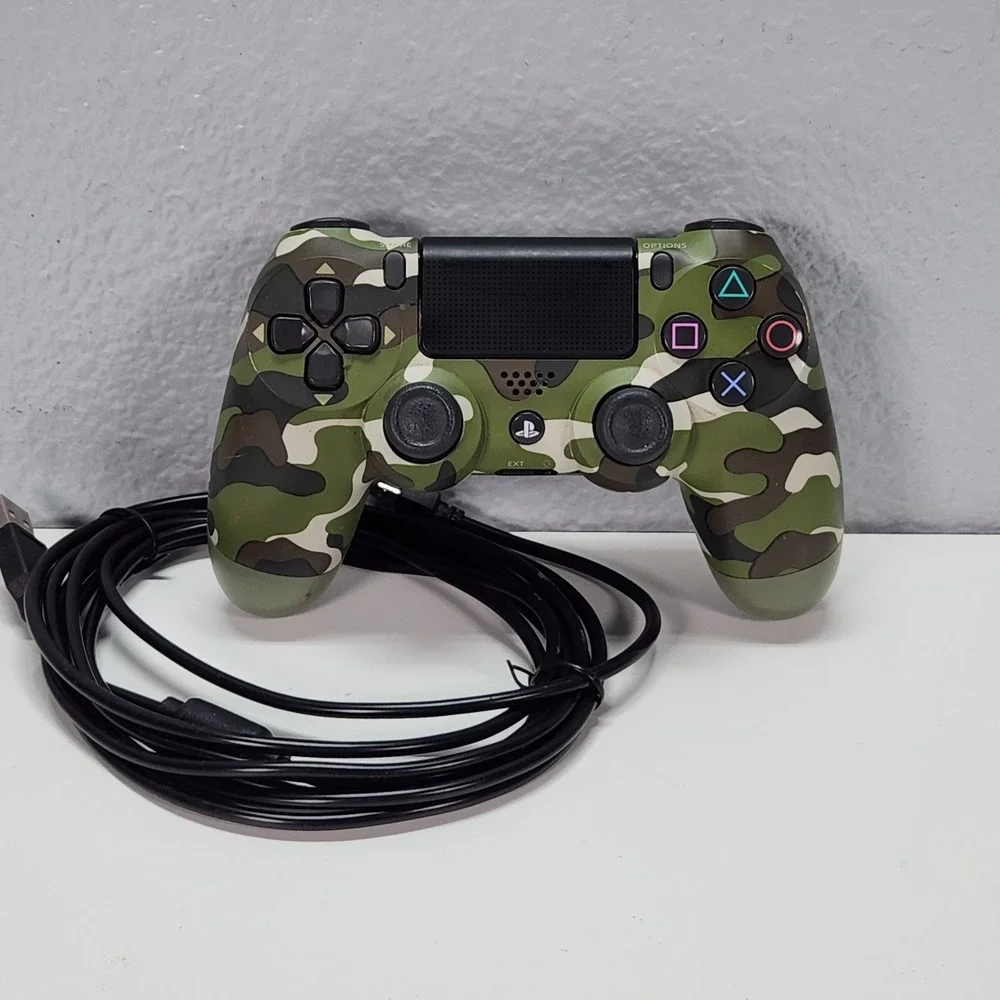Sony PlayStation 4 PS4 DualShock 4 Wireless Controller Green Camo CUH-ZCT2U